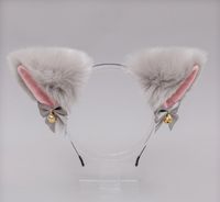 Women's Cute Cat Ear Plush Hair Band sku image 8