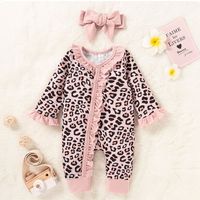 Casual Simple Style Color Block Cotton Girls Clothing Sets main image 1
