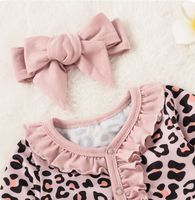 Casual Simple Style Color Block Cotton Girls Clothing Sets main image 4