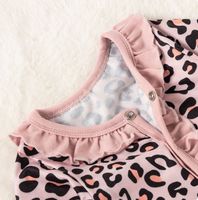Casual Simple Style Color Block Cotton Girls Clothing Sets main image 3