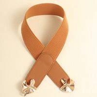Vacation Modern Style Classic Style Mushroom Pu Leather Alloy Buckle Women's Woven Belts main image 10