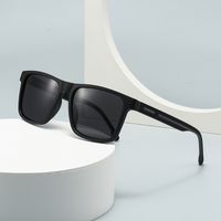 Modern Style Solid Color Pc Square Full Frame Men's Sunglasses main image 1