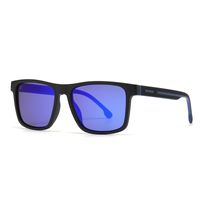 Modern Style Solid Color Pc Square Full Frame Men's Sunglasses sku image 4