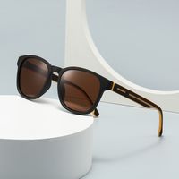 Modern Style Solid Color Pc Round Frame Full Frame Men's Sunglasses main image 2