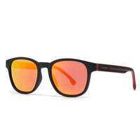 Modern Style Solid Color Pc Round Frame Full Frame Men's Sunglasses sku image 3