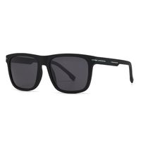 Modern Style Solid Color Pc Square Full Frame Men's Sunglasses main image 3