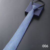 Simple Style Stripe Solid Color Polyester Yarn Men's Tie sku image 6