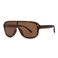 Modern Style Streetwear Solid Color Pc Toad Glasses Full Frame Men's Sunglasses sku image 2