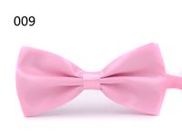 غير رسمي اللون الصامد عقدة القوس البوليستر للجنسين ربطة القوس sku image 5