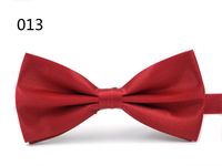 Lässig Einfarbig Bogenknoten Polyester Unisex Krawatte sku image 15