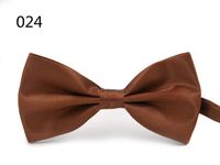 Lässig Einfarbig Bogenknoten Polyester Unisex Krawatte sku image 16
