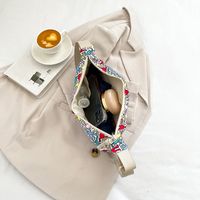 Women's Small Nylon Color Block Streetwear Dumpling Shape Zipper Shoulder Bag main image 5