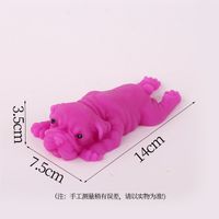 Cute Soft Rubber Cartoon Dog Squeezing Decompression Finger Press Rebound Vent Toy sku image 2