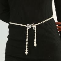 Korean New Pearls Round Waist Chain sku image 6