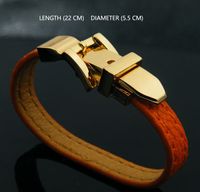 Retro Commute Solid Color Pu Leather Alloy Plating Women's Wristband main image 2