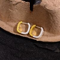 1 Pair Ig Style Geometric Plating Copper Earrings main image 5