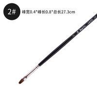 1 Set Number Casual Daily Weasel's Hair Simple Style Watercolor Pen sku image 2