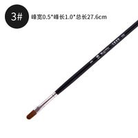 1 Set Number Casual Daily Weasel's Hair Simple Style Watercolor Pen sku image 3