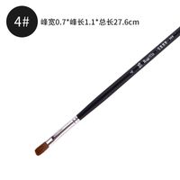 1 Set Number Casual Daily Weasel's Hair Simple Style Watercolor Pen sku image 4