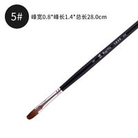 1 Set Number Casual Daily Weasel's Hair Simple Style Watercolor Pen sku image 5