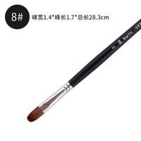 1 Set Number Casual Daily Weasel's Hair Simple Style Watercolor Pen sku image 8