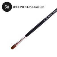 1 Set Number Casual Daily Weasel's Hair Simple Style Watercolor Pen sku image 6