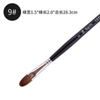 1 Set Number Casual Daily Weasel's Hair Simple Style Watercolor Pen sku image 9