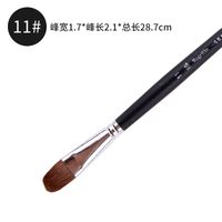 1 Set Number Casual Daily Weasel's Hair Simple Style Watercolor Pen sku image 11