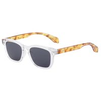 Streetwear Solid Color Pc Square Full Frame Men's Sunglasses main image 8