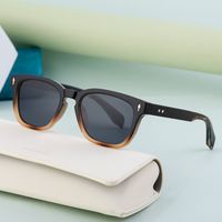 Streetwear Solid Color Pc Square Full Frame Men's Sunglasses main image 3