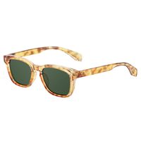 Streetwear Solid Color Pc Square Full Frame Men's Sunglasses sku image 8