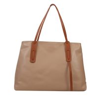 Women's Pu Leather Solid Color Vintage Style Classic Style Square Zipper Shoulder Bag sku image 1