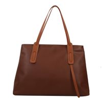 Women's Pu Leather Solid Color Vintage Style Classic Style Square Zipper Shoulder Bag sku image 2