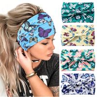 Women's Ethnic Style Butterfly Polyester Printing Bowknot Hair Band main image 4