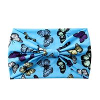 Women's Ethnic Style Butterfly Polyester Printing Bowknot Hair Band main image 3