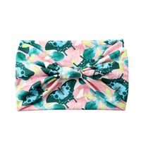 Women's Ethnic Style Butterfly Polyester Printing Bowknot Hair Band sku image 7