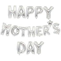 Mother's Day Simple Style Classic Style Letter Aluminum Film Holiday Daily Balloons main image 4