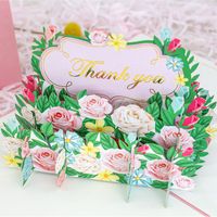 Mother's Day Simple Style Letter Flower Paper Casual Daily Card main image 1