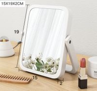 Simple Style Classic Style Color Block Wood Mirror 1 Piece sku image 1
