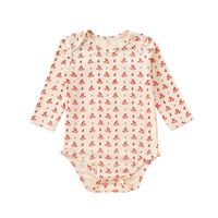Casual Classic Style Color Block Cotton Baby Rompers main image 6