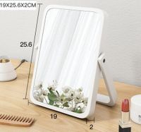 Simple Style Classic Style Color Block Wood Mirror 1 Piece sku image 4