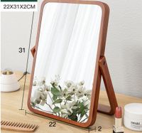 Simple Style Classic Style Color Block Wood Mirror 1 Piece sku image 7