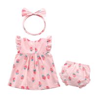 Simple Style Cartoon Cotton Baby Clothing Sets main image 5