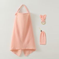 Basic Solid Color Cotton Maternity Clothing main image 5