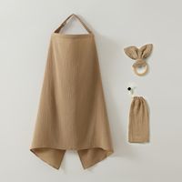 Basic Solid Color Cotton Maternity Clothing main image 1