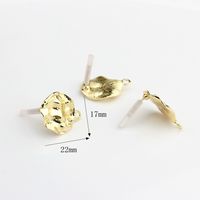 10 Pcs/package Simple Style Irregular Solid Color Zinc Alloy Plating Auricular Needle-accessories Jewelry Accessories main image 2