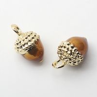 10 Pcs/package Ig Style Cute Pine Cones Mushroom Alloy Enamel Jewelry Accessories sku image 4