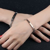 Simple Style Letter Crown Zircon Alloy Wholesale Bracelets main image 1