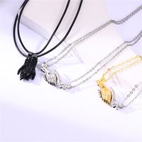 Simple Style Hand Alloy Plating Unisex Pendant Necklace main image 1