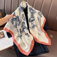 Women's Elegant Simple Style Butterfly Polyester Scarf main image 5